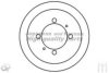 ASHUKI 0993-7050 Brake Disc